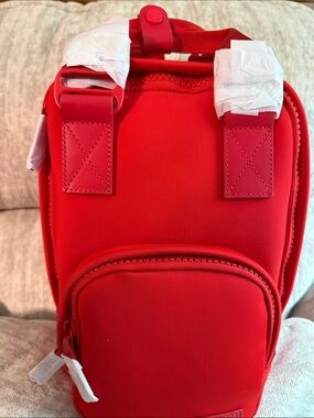 Pacific Mason Neoprene Red Mini Backpack